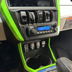 Rugged Kawasaki Teryx4 and Teryx5 H2 Complete Communication Kit with Bluetooth Intercom and 2-Way Radio - 696 PLUS Remote Head / M1 VHF Business Band
