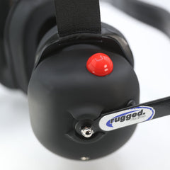 Rugged H43 Rubberized Behind the Head (BTH) 2-Way Radio Headset