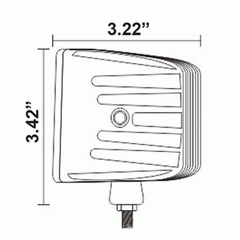 Cube Flood Light - AJK Offroad