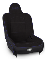 PRP Premier High Back Suspension Seat; Black & Purple Tweed A100110-50-M