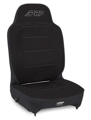 PRP Enduro High Back Reclining Suspension Seat, Passenger Side; All Black A13011045-50