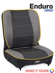 PRP Enduro Low Back Reclining Suspension Seat, Driver Side A13011244