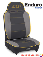 PRP Enduro High Back Reclining, 2" Extra Tall Suspension Seat, Passenger Side A13041045