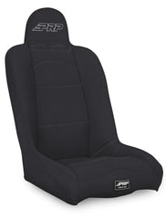 PRP Daily Driver High Back Suspension Seat; Black Vinyl A140110-201