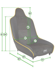 PRP Roadster Low Back Suspension Seat A150112