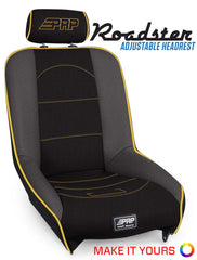 PRP Roadster Low Back Suspension Seat with Adjustable Headrest A150115