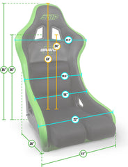 PRP Bravo Composite Seat A4502