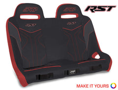 PRP RST Rear Suspension Bench Seat for Polaris RZR XP4 1000, XP4 Turbo, XP4 Turbo S - Custom A4901-POR1K