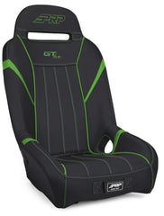 PRP GT/S.E. Suspension Seat, Black and Green A5701-PORXP-W
