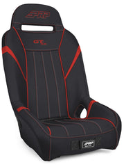 PRP GT/S.E. Rear Suspension Seat, Black and Red A58R-237