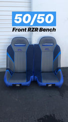 PRP GT/S.E. 50/50 Front Suspension Bench Seat for Polaris RZR S 900, XP 1000, Turbo, Turbo S A65