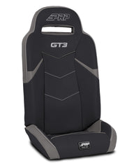 PRP GT3 Fold Flat Rear Suspension Seats for Polaris RZR PRO XP4, PRO R4, Turbo R4 (Pair), Grey A7208-PORXP-203