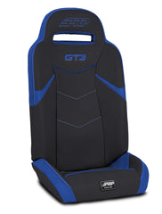 PRP GT3 Fold Flat Rear Suspension Seats for Polaris RZR PRO XP4, PRO R4, Turbo R4 (Pair), Blue A7208-PORXP-V