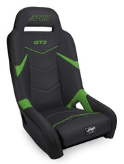 PRP GT3 Suspension Seat, Black and Green A7301-PORXP-W