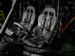 PRP XCR Suspension Seat for Kawasaki KRX (Front), Black and Gray A8001-KAKRX-203
