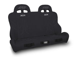 PRP XCR Quick Release Rear Suspension Bench Seat for Polaris RZR PRO XP4, PRO R4, Turbo R4, Black A8201-PORXP-QR-201