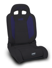 PRP EnduroDaily Reclining Suspension Seat, Black & Purple Vinyl, Driver A8701044-201-M