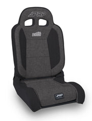 PRP EnduroDaily Reclining Suspension Seat, Black & Grey Tweed, Driver A8701044-54