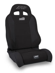 PRP EnduroTrek Reclining Suspension Seat, Black Suede, Driver A8901044-241