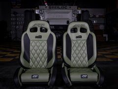 PRP EnduroTrek Reclining Suspension Seat, Black Tweed, Driver A8901044-50