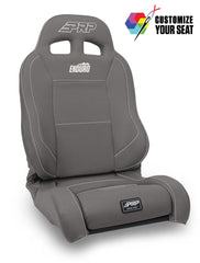 PRP EnduroTrek Reclining Suspension Seat, 2" Extra Tall, Passenger A89041045