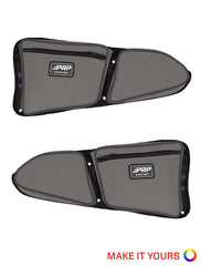 PRP Front Door Bags with Knee Pads for Polaris RZR (Pair), Custom E36-Cust