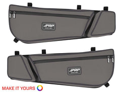 PRP Door Bag with Knee Pad for Can-Am Maverick X3 (Pair), Custom E60-Cust