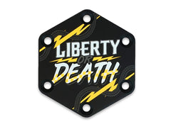 PRP Steering Wheel Center Cap, Liberty or Death G100-TR3