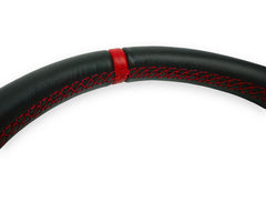 PRP Comp R Leather Steering Wheel, Red G243