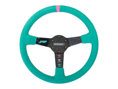 PRP Comp R Leather Steering Wheel, Red G243