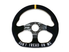 PRP Don't Tread on Me Comp-R Suede Steering Wheel (D-Shaped) G248-TR