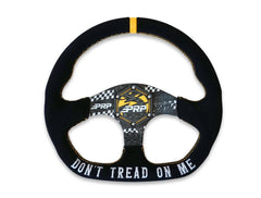PRP Don't Tread on Me Comp-R Suede Steering Wheel (D-Shaped) G248-TR