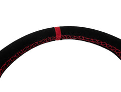 PRP Comp-R Suede Steering Wheel, Red G253