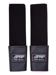 PRP Seatbelt Pads w/ Pocket - Red Trim H61-Red