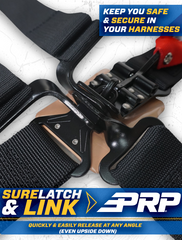 PRP 5.2 Harness with Shoulder Straps Sewn to Lap, Blue SB5.2S-B