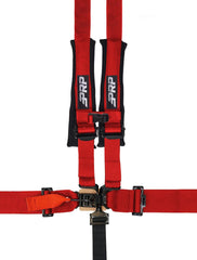 PRP 5.2 Harness with Shoulder Straps Sewn to Lap, Red SB5.2S-R