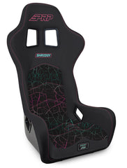 PRP Shreddy Edition Alpha Composite Seat, Extra Wide, Cracked Pink SHRDYA3902-06