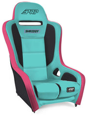 PRP Shreddy Podium Suspension Seat; Pink, Teal and Black SHRDYA9101-03