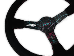 PRP X Shreddy Cracked Steering Wheel, Deep Dish SHRDYG254