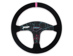 PRP X Shreddy Cracked Steering Wheel, Flat SHRDYG255