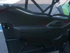 PRP Mesh Window Net Set for Kawasaki KRX & KRX 4 (Front) W35