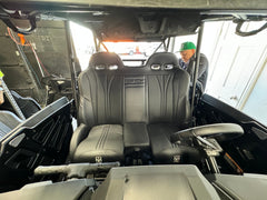 RZR Trail Front Bench Seat W Harnesses (2021+) - UTVMA