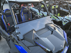Polycarbonate Half Windshield with Quick Straps for RZR Turbo S and 2019+ RZR 1000, Turbo