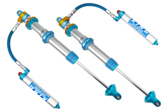 King Shocks - 3.0 x 14 RS Coilover Hose Reservoir Dual Rate Race Shock (No Springs) RS3014-COHR (Sold Individually)