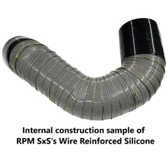 RPM Can-Am Maverick R Intake Tube - Airbox To Turbo - 5Ply Wire Reinforced