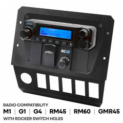 Rugged Polaris General Multi Mount Kit for Radio and Intercom - Rugged GMR25