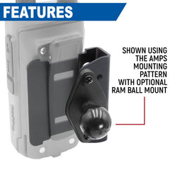 Rugged Radio Mount for Handheld Radios