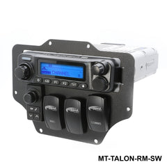 Rugged Honda Talon Mount for Radio Intercom and Switches - M1 / G1 / G4 / RM45 / RM60 / GMR45 Radio + Intercom