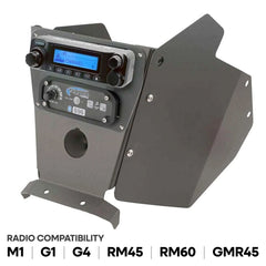 Rugged Can-Am X3 Mounting Kit with Multi Mount and Side Panels - Icom F5021
