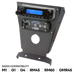 Rugged Can-Am X3 Multi Mount Kit for Rugged UTV Intercoms and Radios - Rugged M1/G1/G4/RM45/RM60/GMR45 with Switch Holes
